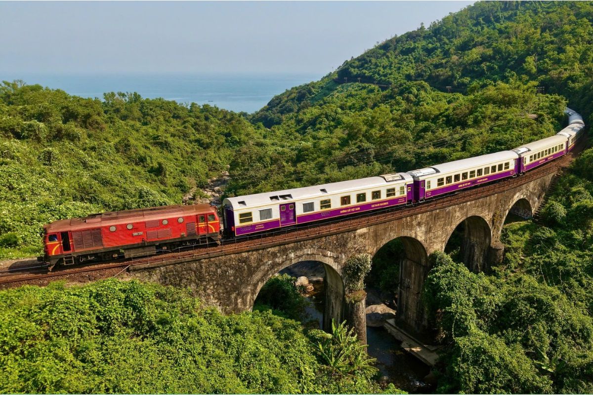 Train in Vietnam